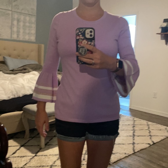 Lily Pulitzer Lavender sweater - Picture 6 of 7